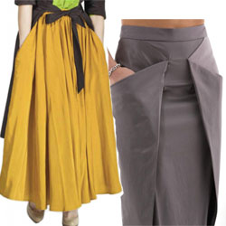 Как сшить юбку с карманами / Трикотажный костюм: свитшот и юбка #DIY #sewing