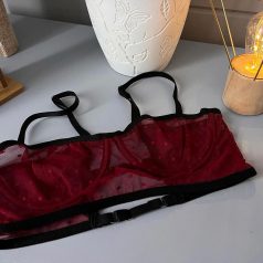готовая выкройка топ бюстье из сетки