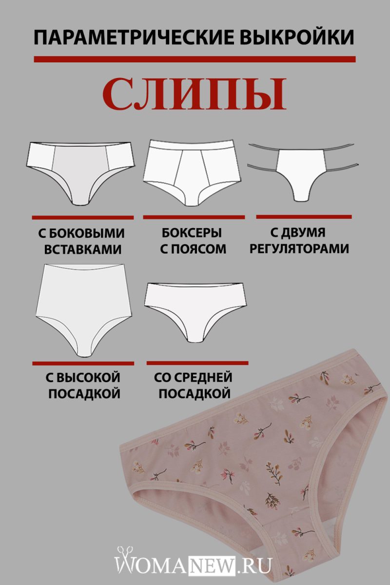 SLIPY-parametricheskie-lekala параметрическая выкройка женских трусов слипы из трикотажа